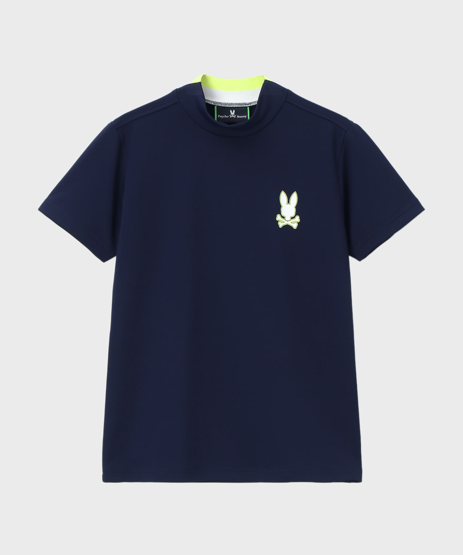 GOLF][WOMEN]コントラストシグネチャーロゴ モックネックTシャツ
