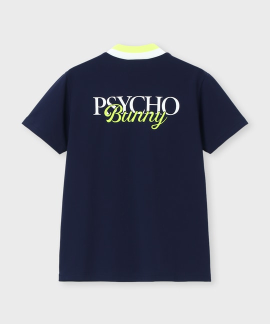 [GOLF][WOMEN]コントラストシグネチャーロゴ モックネックＴシャツ