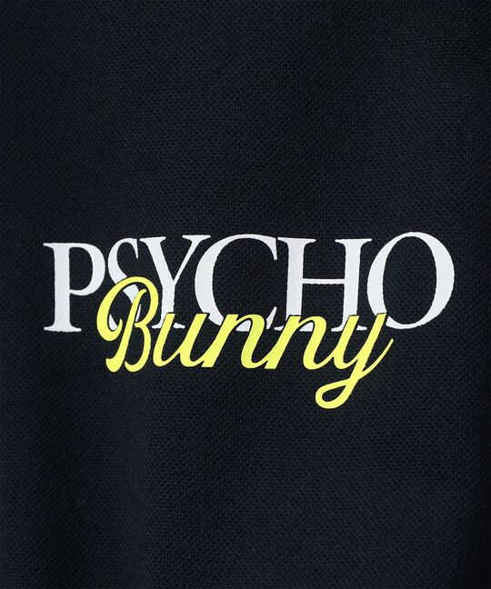 [GOLF]ドライミックス鹿の子 コントラストロゴポロシャツ