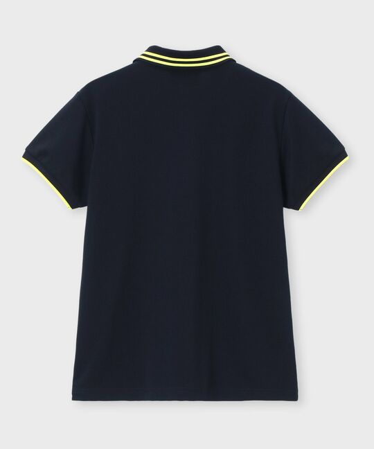 [GOLF][WOMEN]ドライミックス鹿の子 カラーアクセントポロシャツ