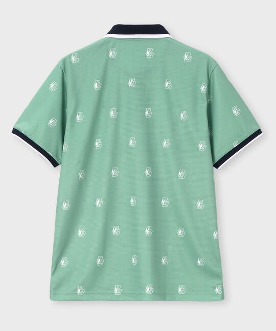 [GOLF]カレッジモノグラムプリント ポロシャツ