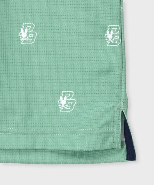 [GOLF]カレッジモノグラムプリント ポロシャツ