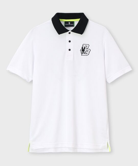 [GOLF]ライトカノコ サークルロゴ刺繍ポロシャツ