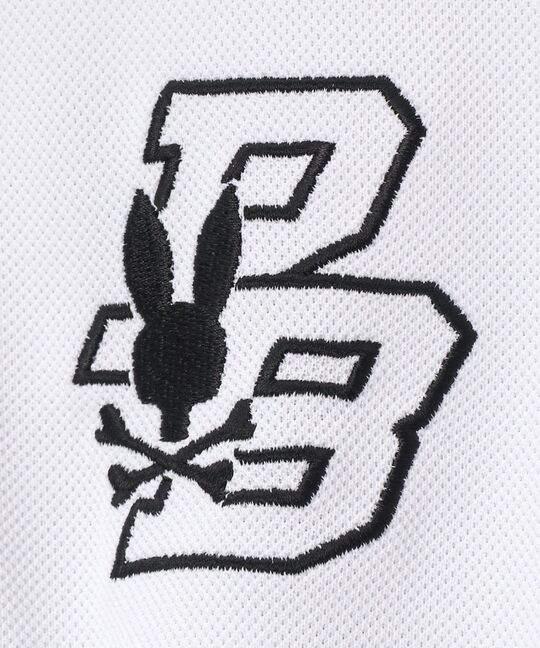 [GOLF]ライトカノコ サークルロゴ刺繍ポロシャツ