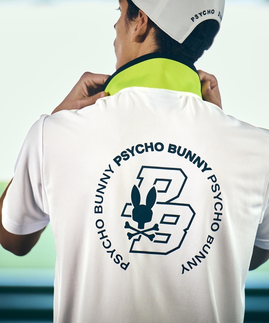 [GOLF]ライトカノコ サークルロゴ刺繍ポロシャツ