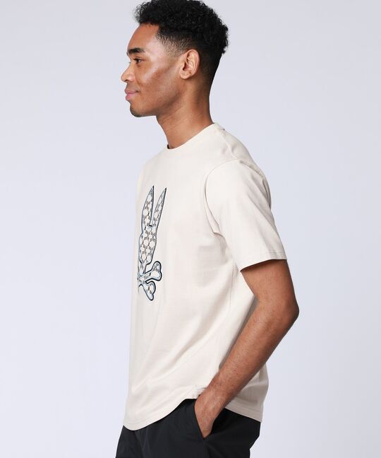 3D刺繍グラフィックTシャツ