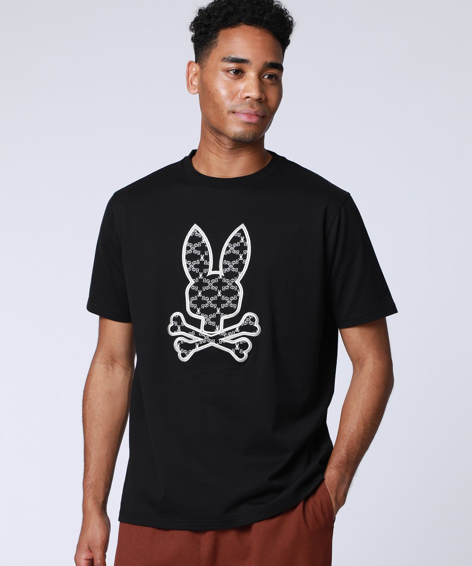 3D刺繍グラフィックTシャツ｜Psycho Bunny｜サイコバニー 公式ブランド