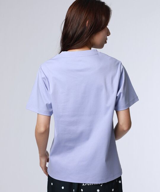 [WOMEN]グラデバニー シルケットスムースＴシャツ