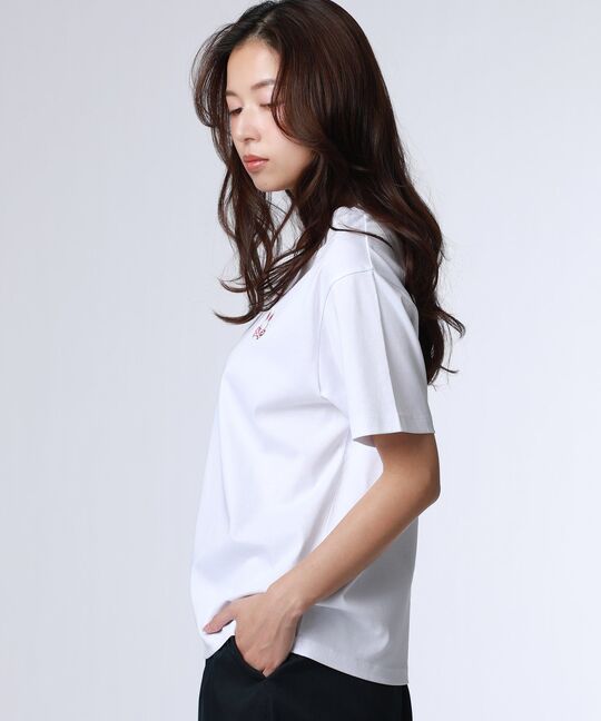 [WOMEN]グラデバニー シルケットスムースＴシャツ