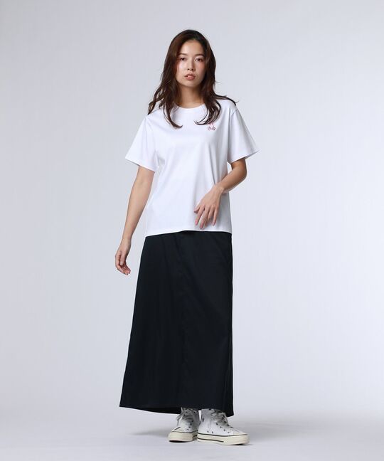 [WOMEN]グラデバニー シルケットスムースＴシャツ