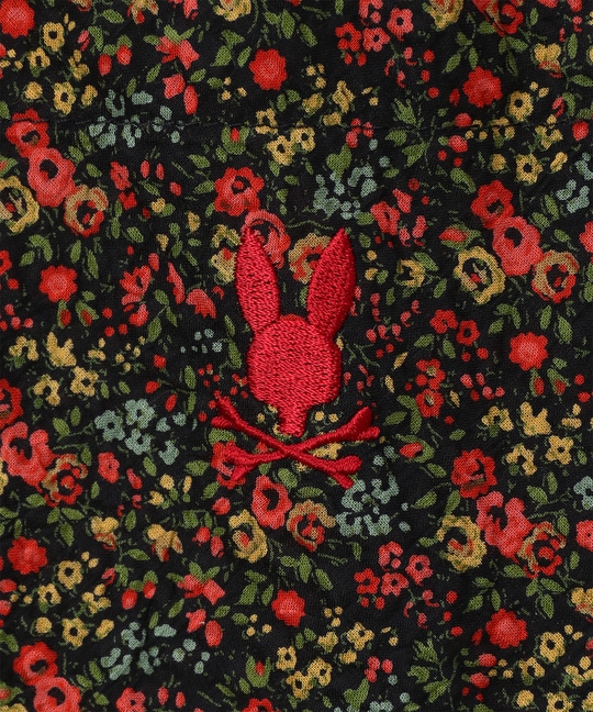 [LIBETY]フラワープリントシャツ