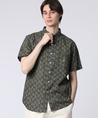 [LIBETY]フラワープリントシャツ