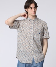 [LIBETY]フラワープリントシャツ