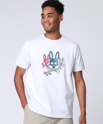 グラデーションBUNNY 　エンブロイダリーTシャツ