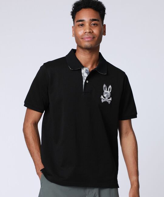 COOLMAX®カモフラバニー鹿の子ポロシャツ