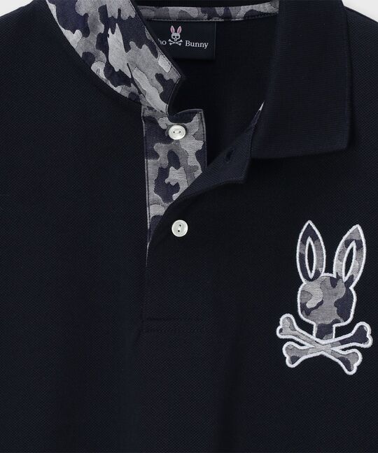 COOLMAX®カモフラバニー鹿の子ポロシャツ