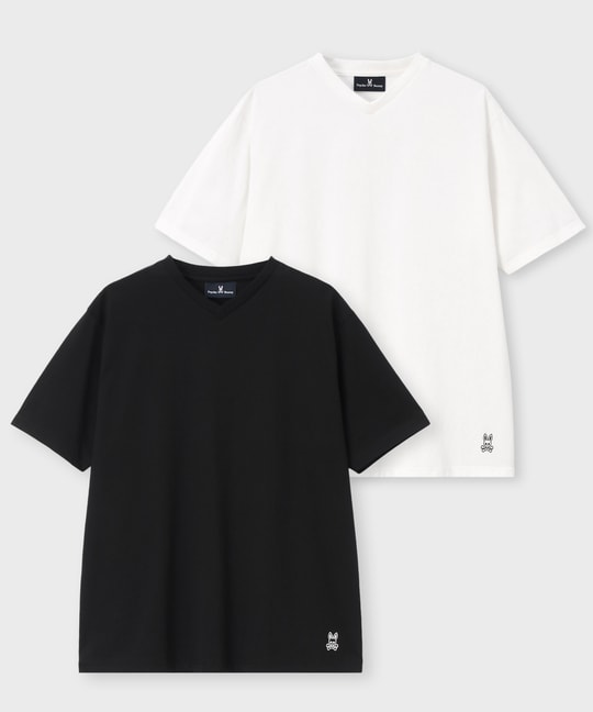 [WEB限定]2PACK VネックTシャツ