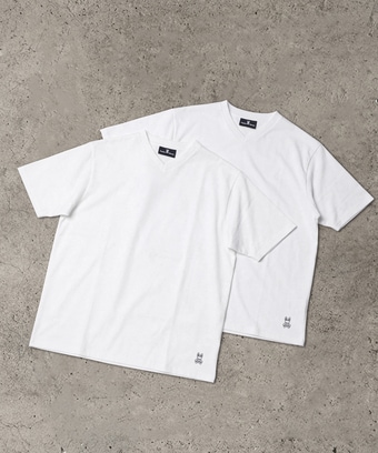 [WEB限定]2PACK 　VネックTシャツ