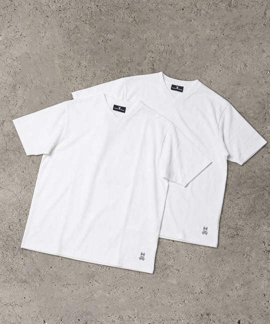 [WEB限定]2PACK VネックTシャツ