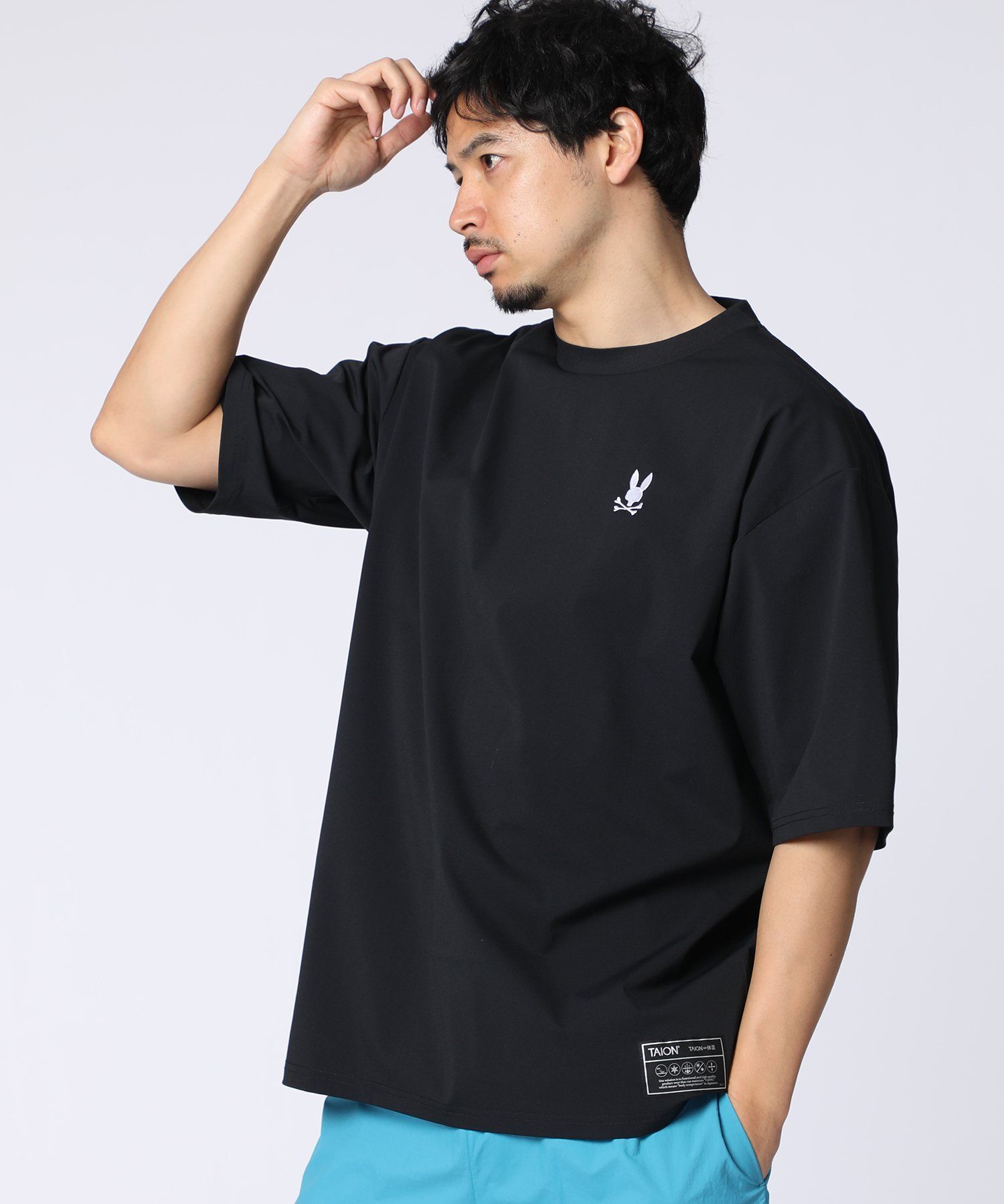 WEB限定]TAION UV DRYラッシュガードTシャツ｜Psycho Bunny｜サイコ