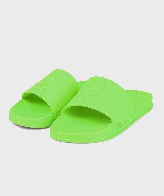 エンボスネオンカラーロゴ  シャワーサンダル