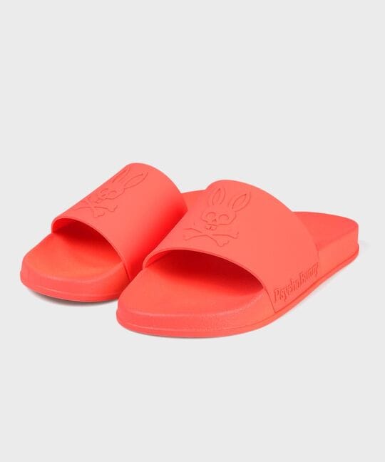 エンボスネオンカラーロゴ  シャワーサンダル