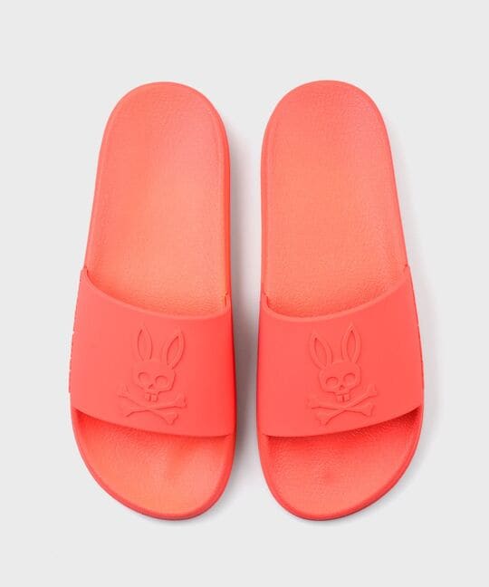 エンボスネオンカラーロゴ  シャワーサンダル