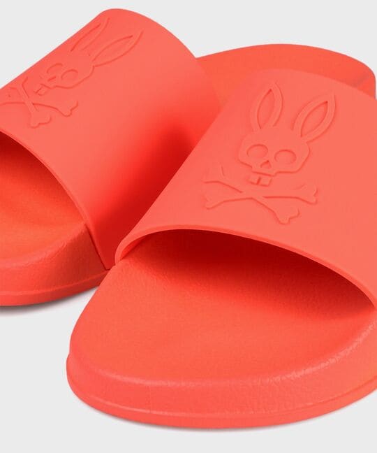 エンボスネオンカラーロゴ  シャワーサンダル