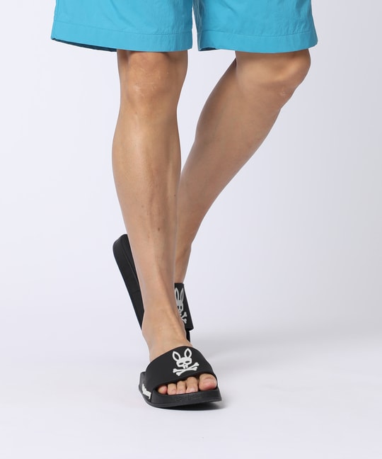 エンボスネオンカラーロゴ  シャワーサンダル