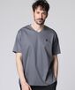 シルケットスムース Vネック Tシャツ