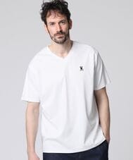 シルケットスムース Vネック Tシャツ