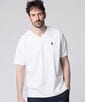 シルケットスムース Vネック Tシャツ