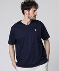 シルケットスムース Vネック Tシャツ