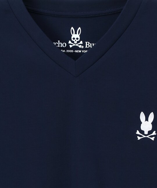 シルケットスムース Vネック Tシャツ