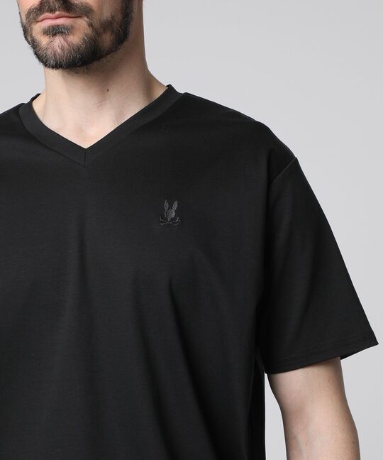 シルケットスムース Vネック Tシャツ