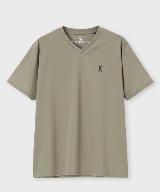 シルケットスムース Vネック Tシャツ