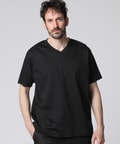 シルケットスムース Vネック Tシャツ