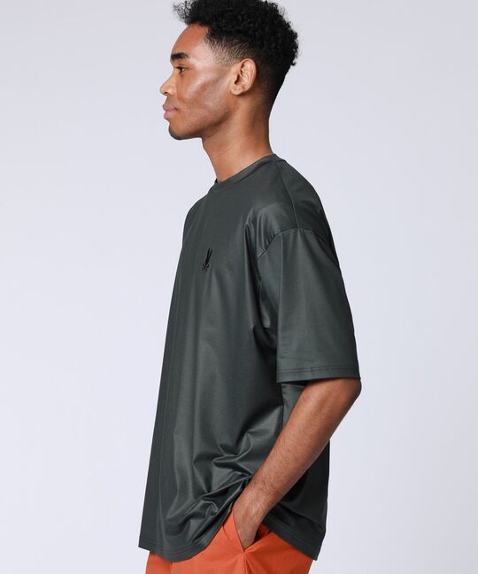 ファインメッシュ リラックスワンポイントロゴTシャツ