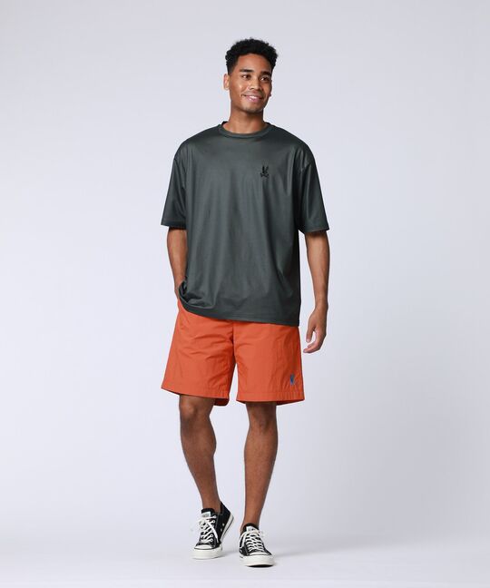 ファインメッシュ リラックスワンポイントロゴTシャツ