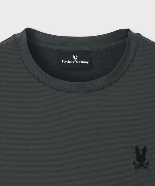 ファインメッシュ リラックスワンポイントロゴTシャツ