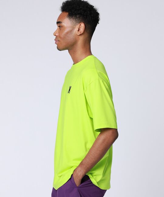 ファインメッシュ リラックスワンポイントロゴTシャツ