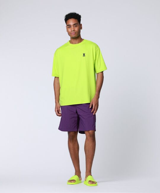 ファインメッシュ リラックスワンポイントロゴTシャツ