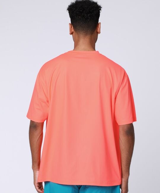 ファインメッシュ リラックスワンポイントロゴTシャツ