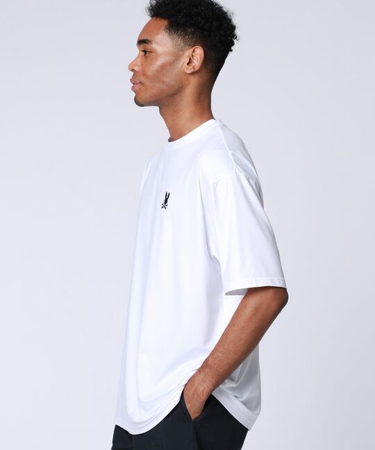 ファインメッシュ リラックスワンポイントロゴTシャツ