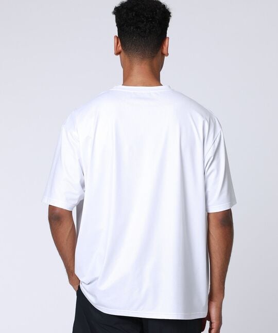 ファインメッシュ リラックスワンポイントロゴTシャツ