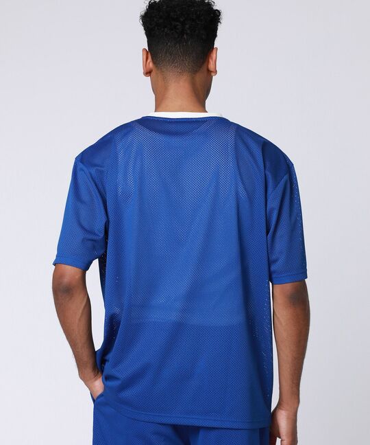 カレッジカラーメッシュ セットアップTシャツ