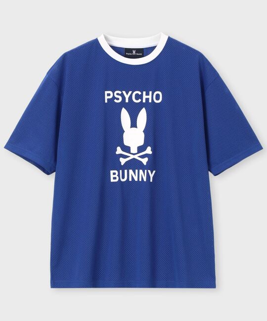 カレッジカラーメッシュ セットアップTシャツ