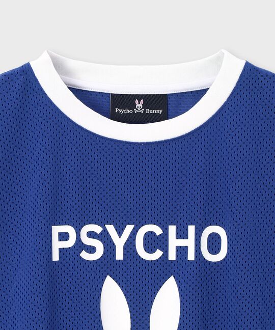 カレッジカラーメッシュ セットアップTシャツ