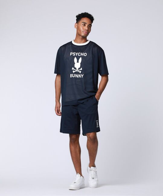 カレッジカラーメッシュ セットアップTシャツ