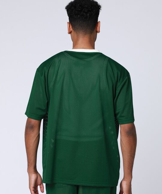 カレッジカラーメッシュ セットアップTシャツ